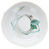 Kaffeetasse "Wellenspiel Relief", Waldflora mit Insekten